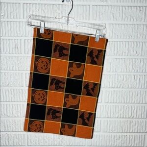 Halloween Themed Orange and Black Placemats